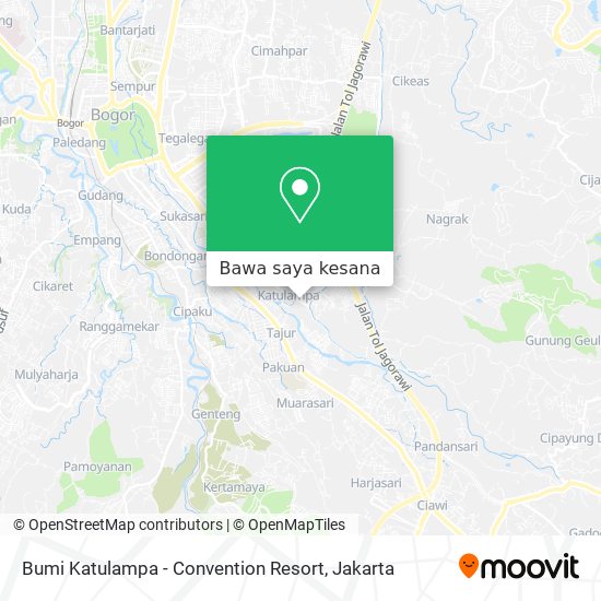 Peta Bumi Katulampa - Convention Resort