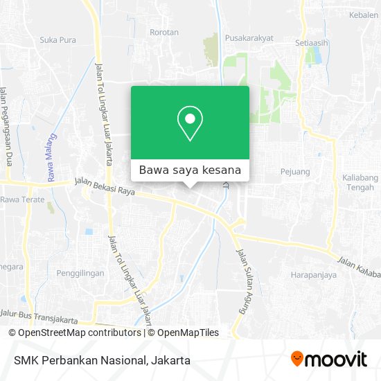 Peta SMK Perbankan Nasional