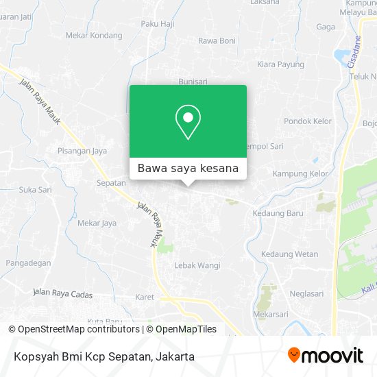 Peta Kopsyah Bmi Kcp Sepatan