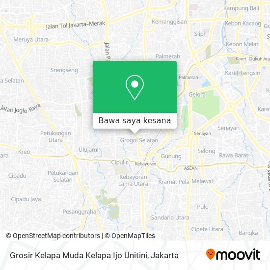 Peta Grosir Kelapa Muda Kelapa Ijo Unitini