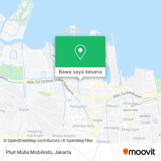 Peta Pluit Mulia Mobilindo