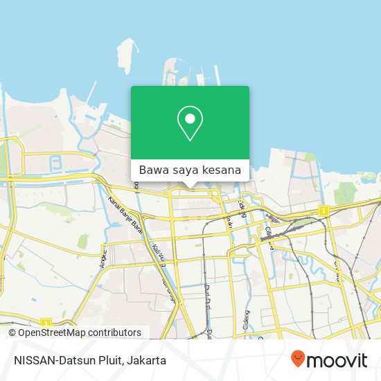 Peta NISSAN-Datsun Pluit, Jalan Pluit Selatan