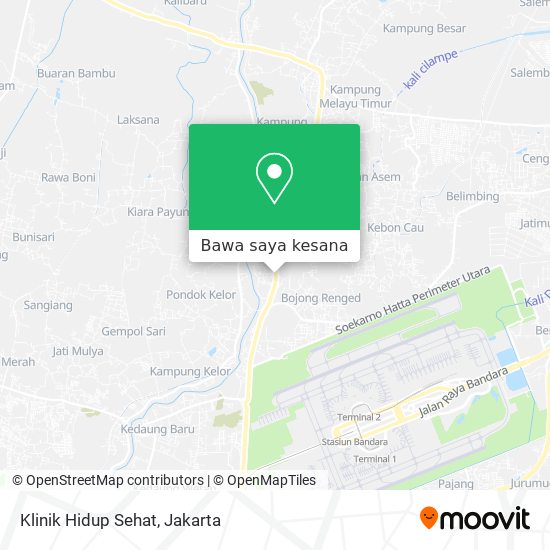 Peta Klinik Hidup Sehat