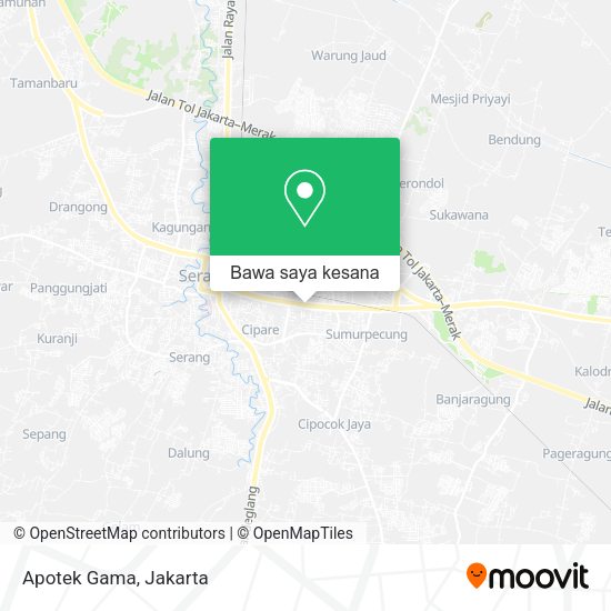Peta Apotek Gama, Jalan Jend A. Yani