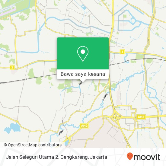 Peta Jalan Seleguri Utama 2, Cengkareng