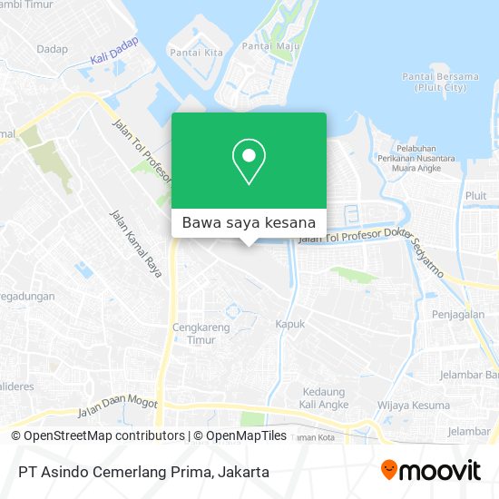 Peta PT Asindo Cemerlang Prima