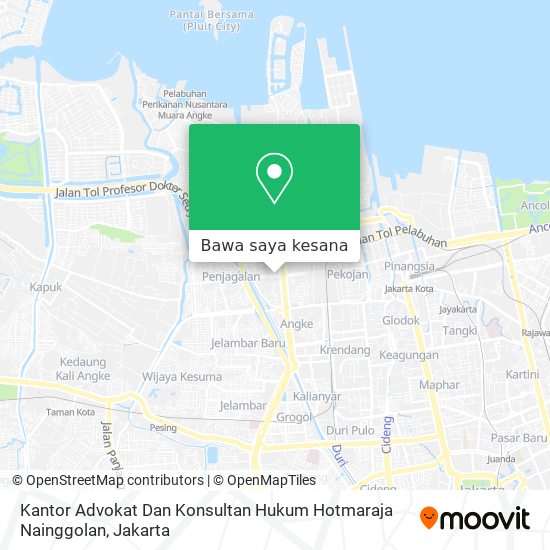 Peta Kantor Advokat Dan Konsultan Hukum Hotmaraja Nainggolan