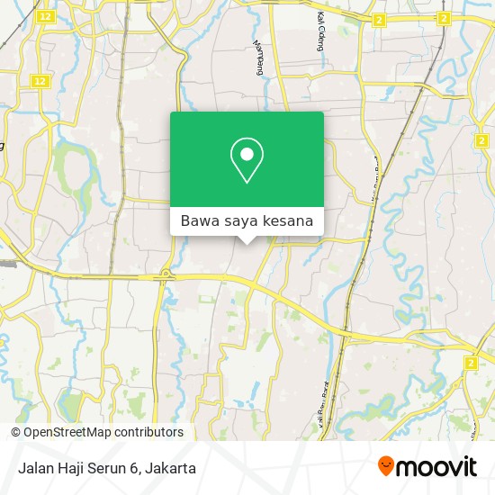 Peta Jalan Haji Serun 6