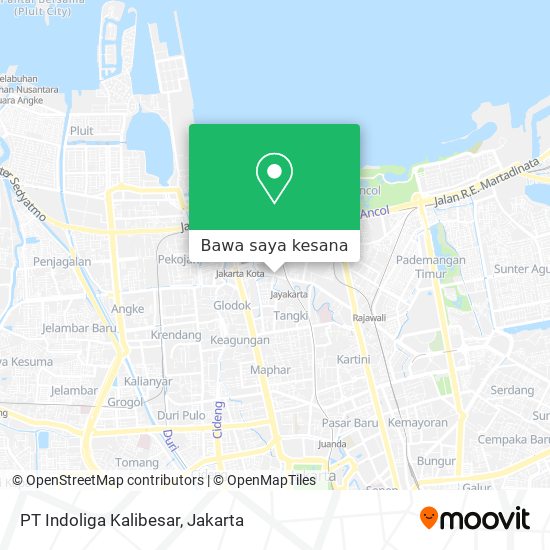 Peta PT Indoliga Kalibesar