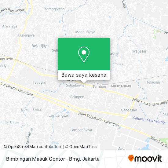 Peta Bimbingan Masuk Gontor - Bmg