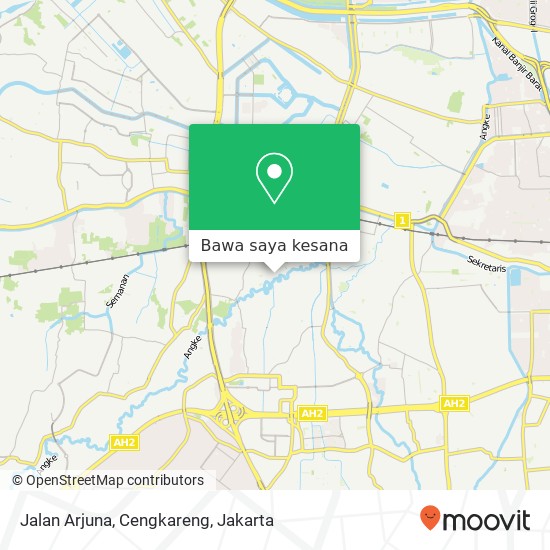 Peta Jalan Arjuna, Cengkareng