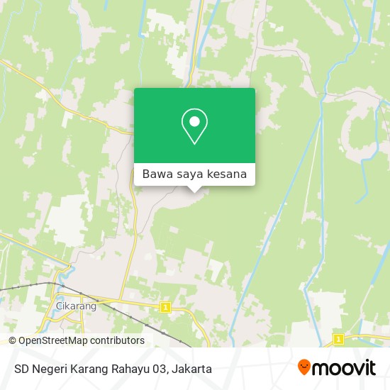 Peta SD Negeri Karang Rahayu 03