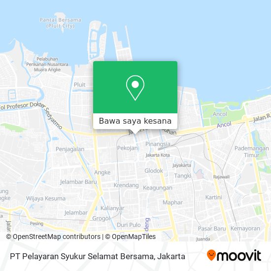 Peta PT Pelayaran Syukur Selamat Bersama