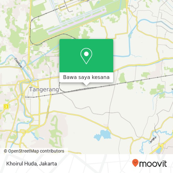 Peta Khoirul Huda, Jalan KH Agus Salim