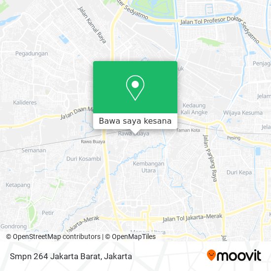 Peta Smpn 264 Jakarta Barat