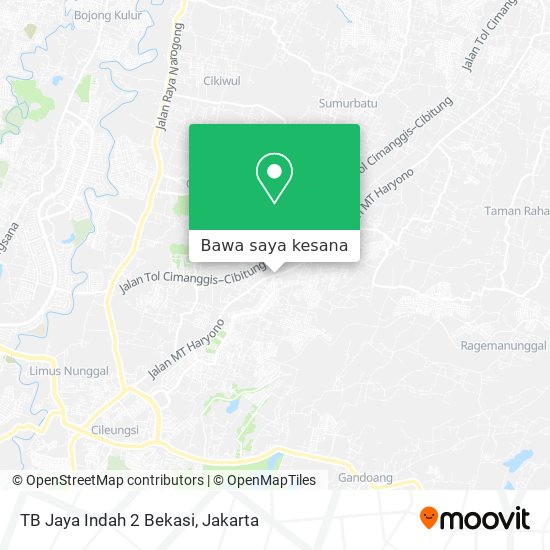 Peta TB Jaya Indah 2 Bekasi