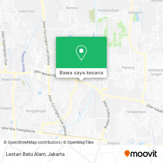 Peta Lestari Batu Alam