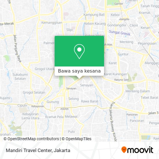 Peta Mandiri Travel Center