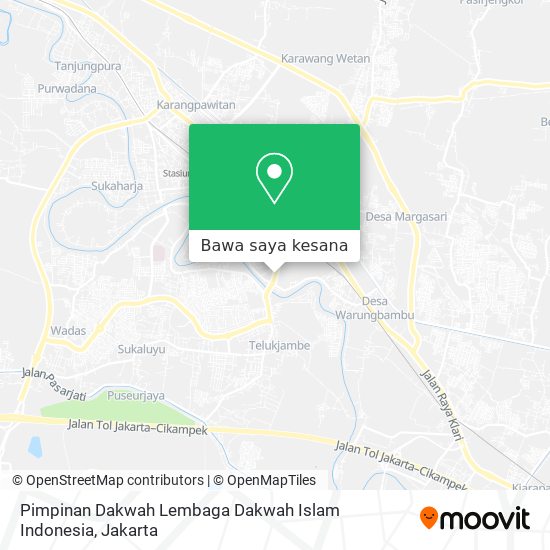 Peta Pimpinan Dakwah Lembaga Dakwah Islam Indonesia
