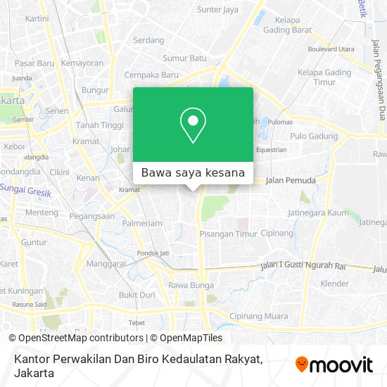 Peta Kantor Perwakilan Dan Biro Kedaulatan Rakyat