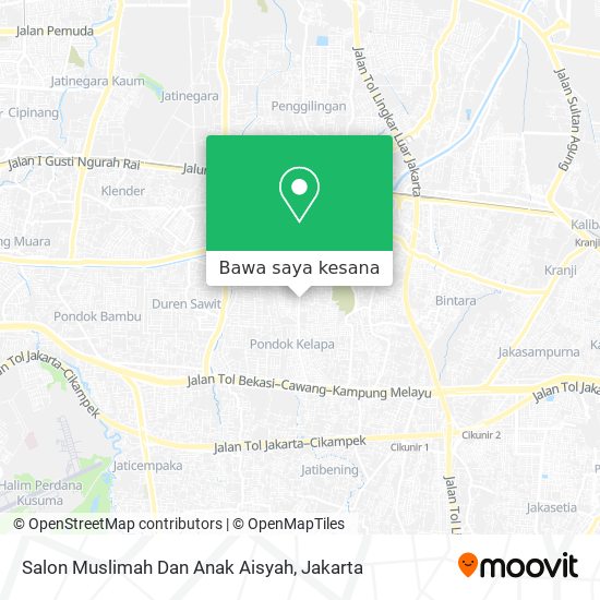 Peta Salon Muslimah Dan Anak Aisyah
