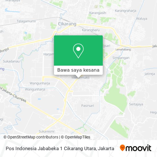 Peta Pos Indonesia Jababeka 1 Cikarang Utara