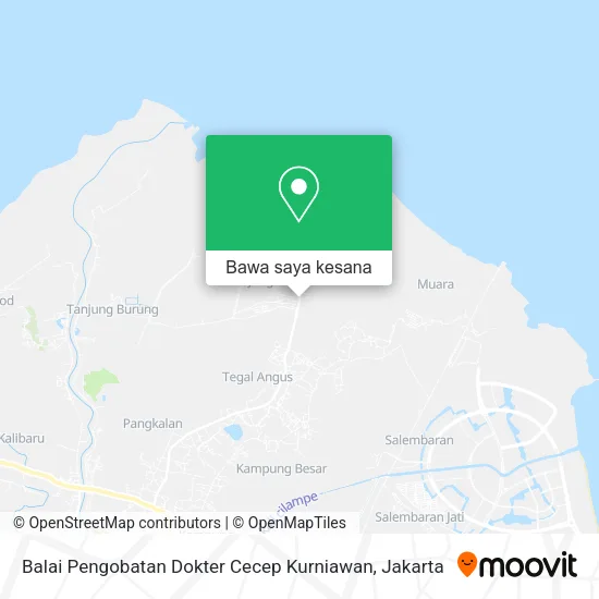Peta Balai Pengobatan Dokter Cecep Kurniawan