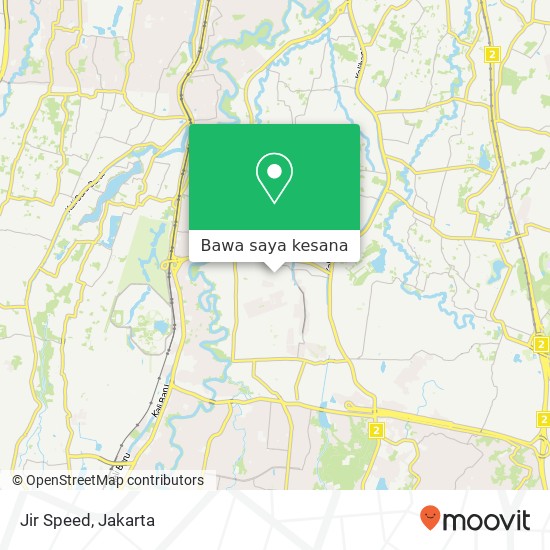 Peta Jir Speed, Cimanggis
