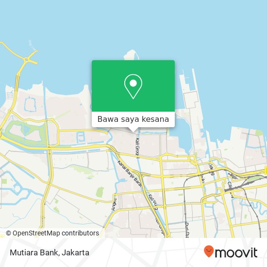 Peta Mutiara Bank, Jalan Pluit Karang Muarakarang