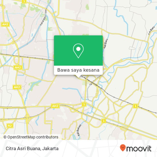 Peta Citra Asri Buana, Jalan Jendral Sudirman