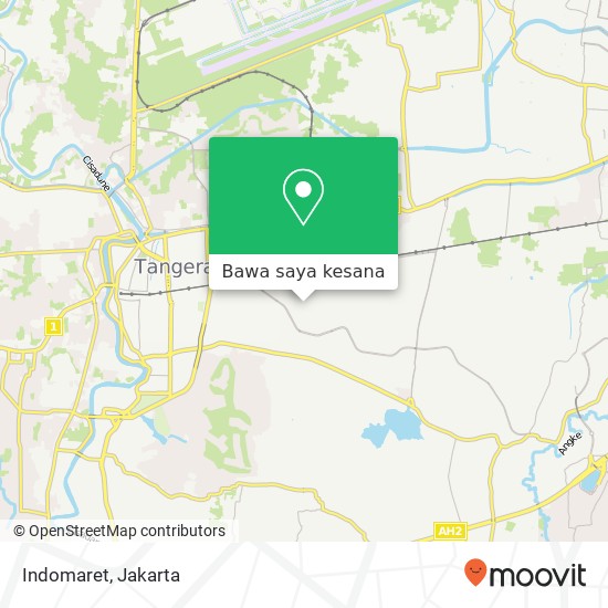 Peta Indomaret, Jalan Permata Raya