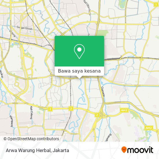 Peta Arwa Warung Herbal