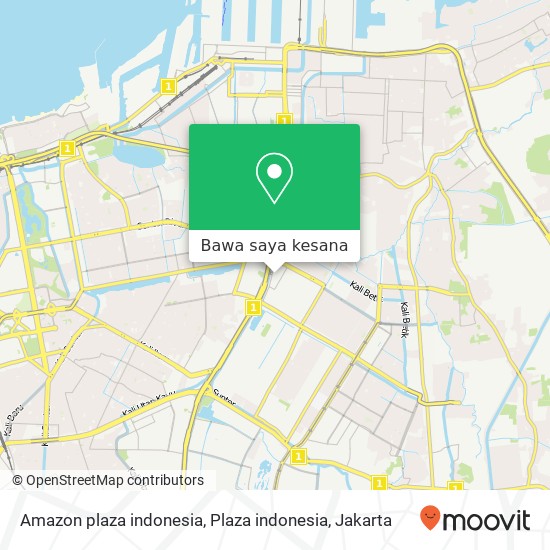 Peta Amazon plaza indonesia, Plaza indonesia