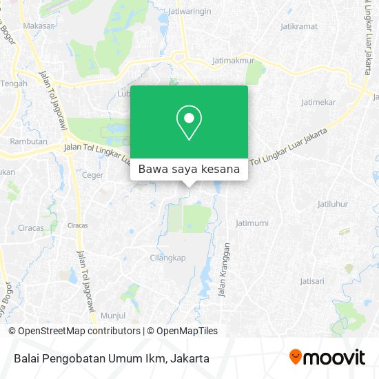 Peta Balai Pengobatan Umum Ikm