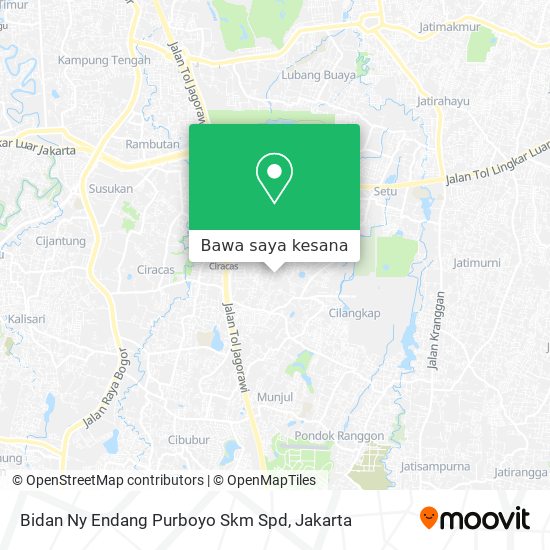 Peta Bidan Ny Endang Purboyo Skm Spd