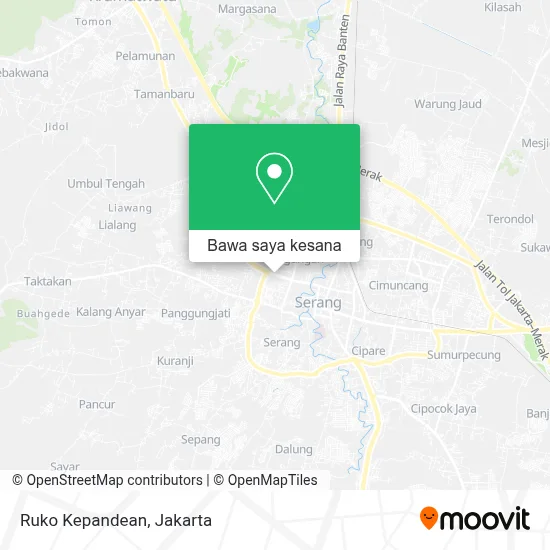 Peta Ruko Kepandean
