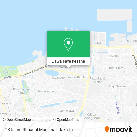 Peta TK Islam Ittihadul Muslimat