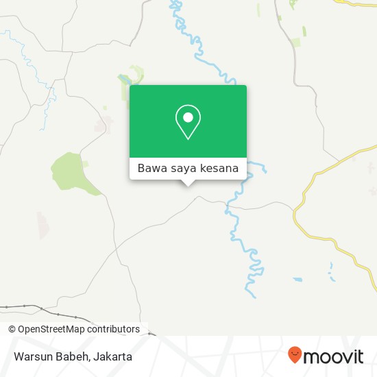 Peta Warsun Babeh, Jalan Raya Kutruk