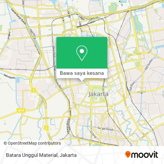 Peta Batara Unggul Material