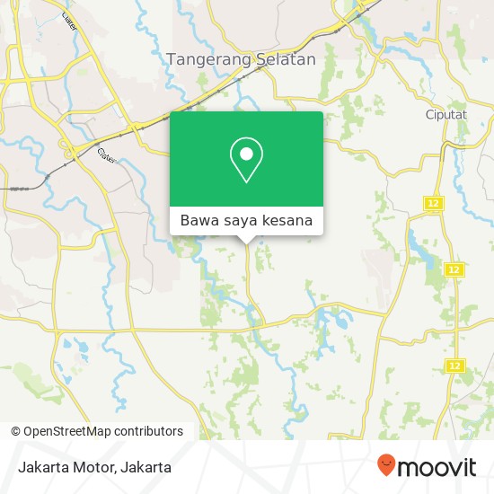 Peta Jakarta Motor