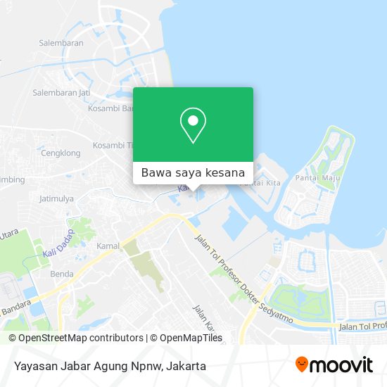 Peta Yayasan Jabar Agung Npnw