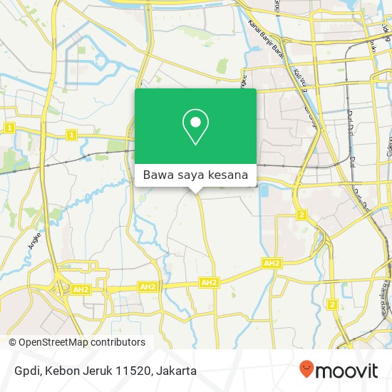 Peta Gpdi, Kebon Jeruk 11520