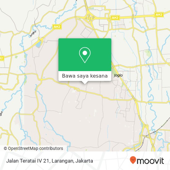 Peta Jalan Teratai IV 21, Larangan