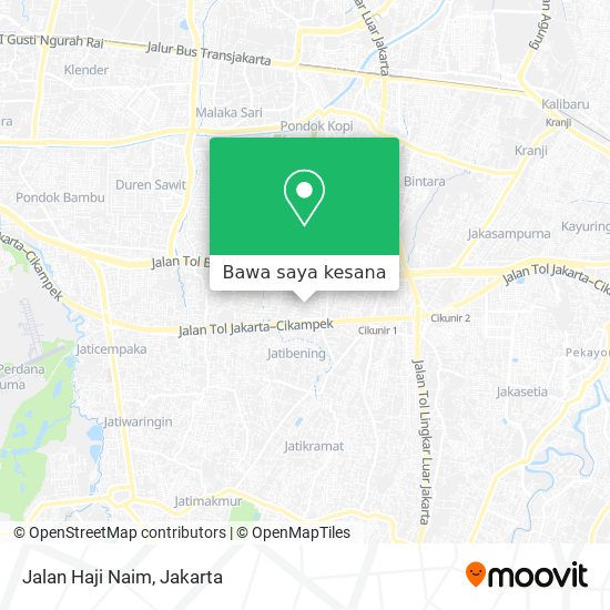 Peta Jalan Haji Naim