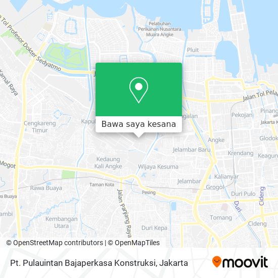 Peta Pt. Pulauintan Bajaperkasa Konstruksi