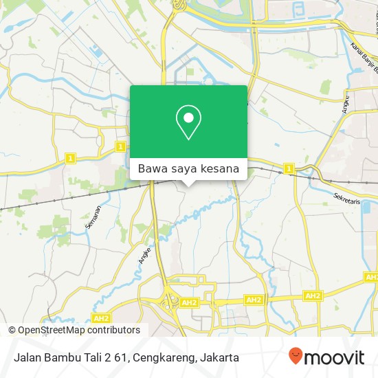 Peta Jalan Bambu Tali 2 61, Cengkareng