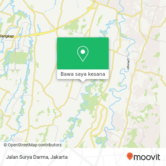 Peta Jalan Surya Darma, Jatiasih