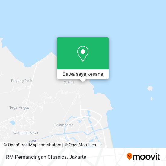 Peta RM Pemancingan Classics, Teluknaga