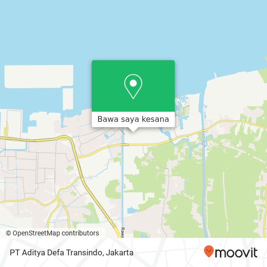 Peta PT Aditya Defa Transindo, Jalan Pontianak