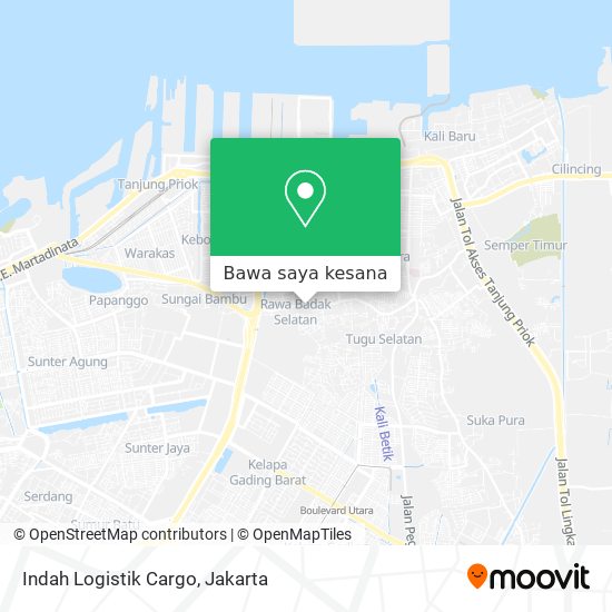 Peta Indah Logistik Cargo